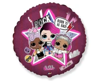 Balon foliowy 18" FX - LOL: Born To Be Bad, niepakowany