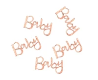 Konfetti Twinkle Twinkle Baby, różowo-złote, 14 g KK
