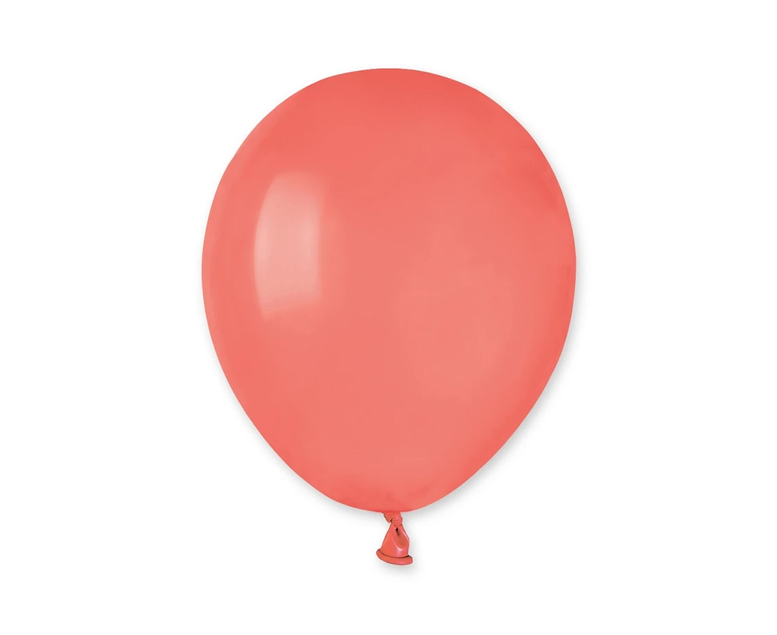 Balony Gemar 5", pastel koralowe, 100szt. KK