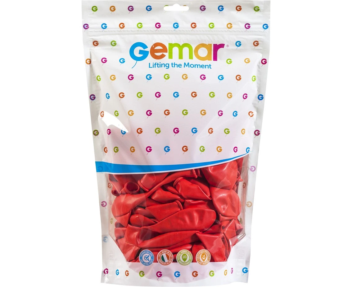 Balony Gemar 13", pastel koralowe, 50szt. KK