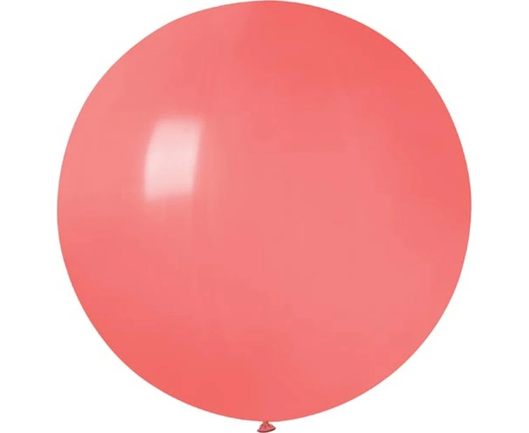 Balony Gemar, pastel kula 0.75m koralowa KK, 1szt.