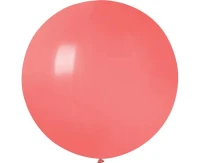Balony Gemar, pastel kula 0.75m koralowa KK, 1szt.