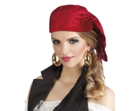 Chusta Pirata Rowan, czerwona