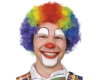 Peruka Klauna, tęczowa