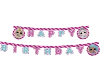 Banner Happy Birthday LOL Glitterati, 210 cm KK