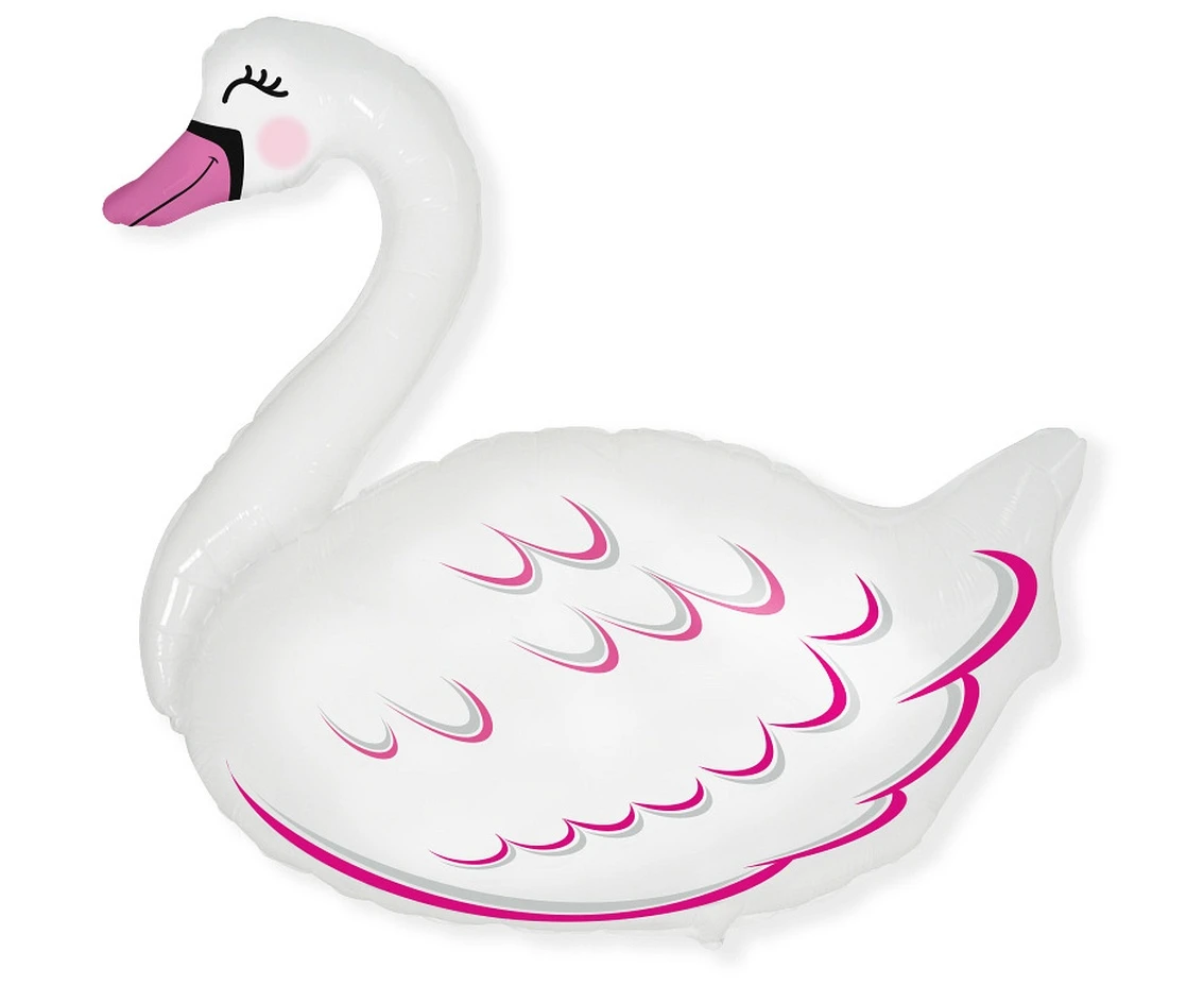 Balon foliowy 24"  FX - Łabędź, niepakowany KK
