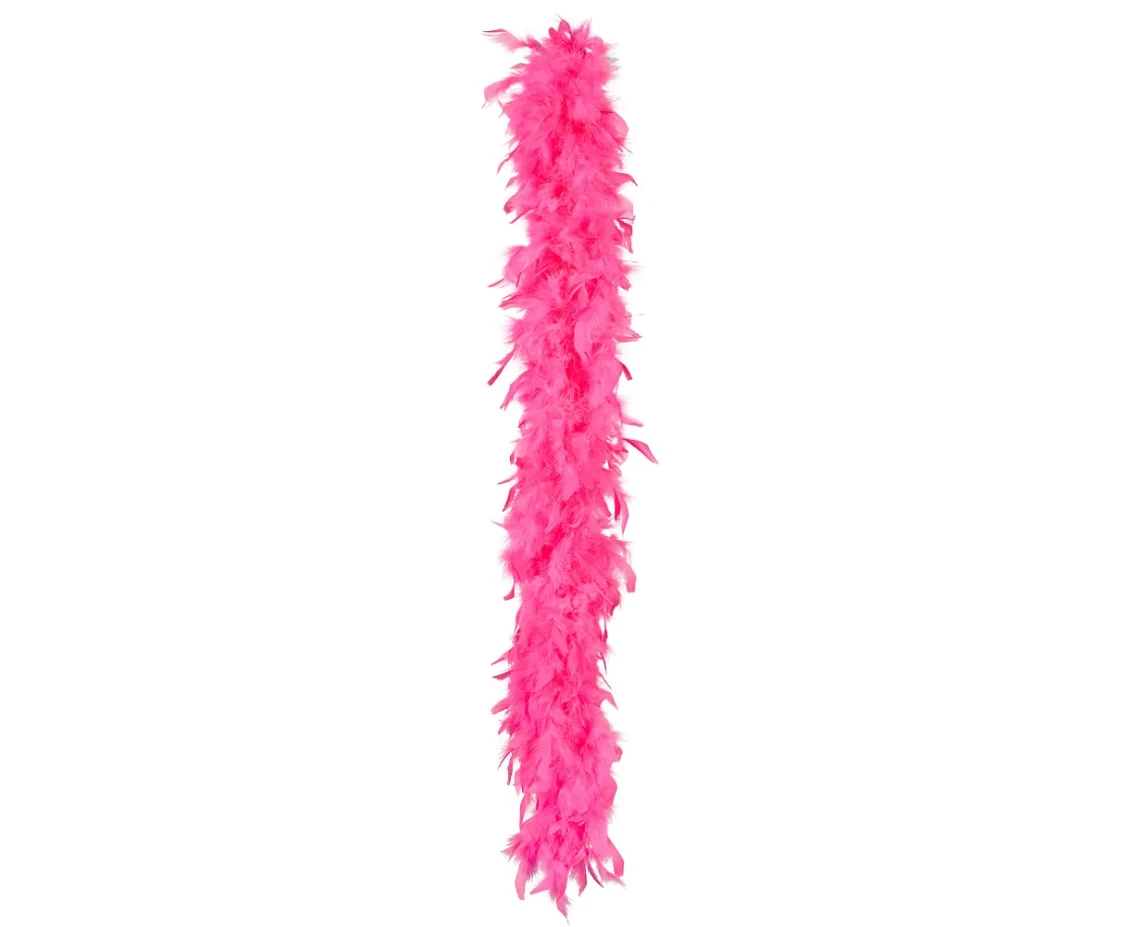Boa różowe 180 cm, 50g.
