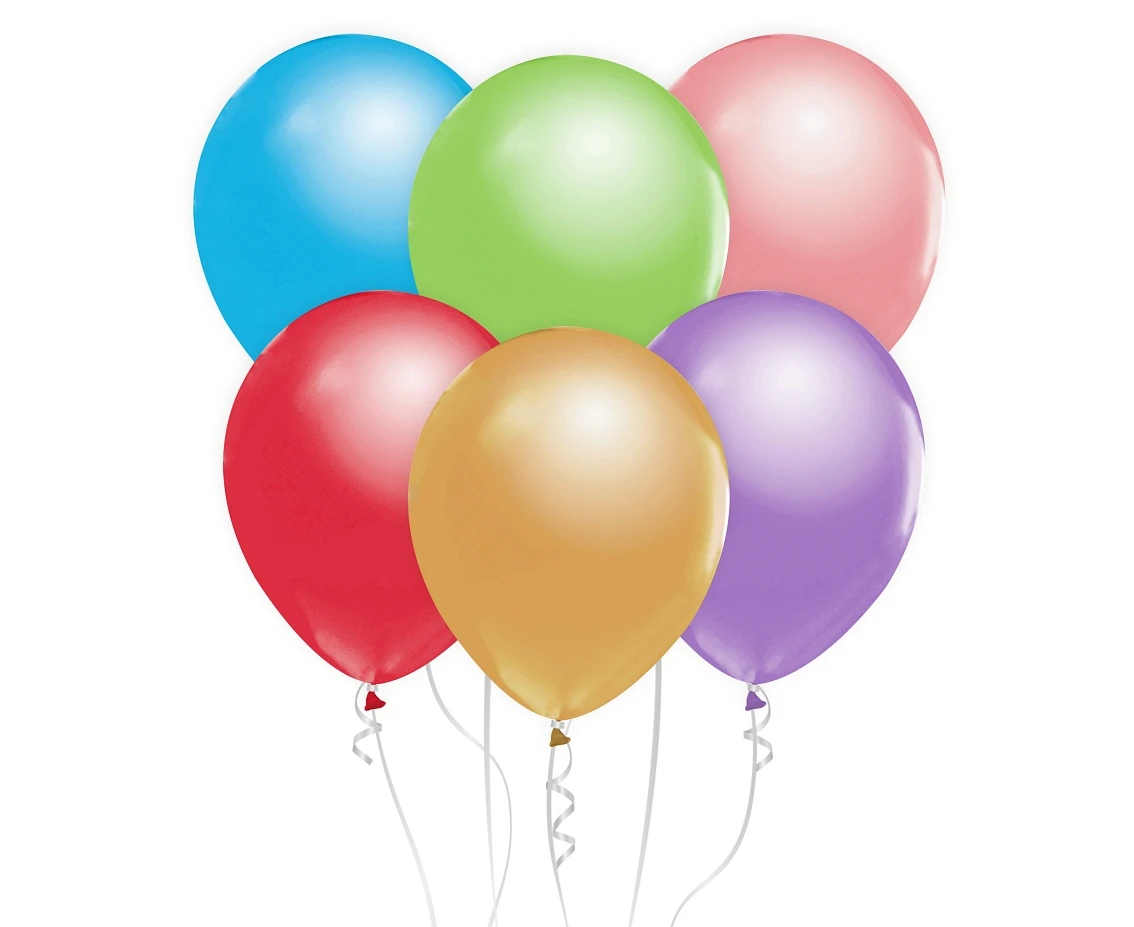 Balony B&C 12", metalik mix, 50szt.