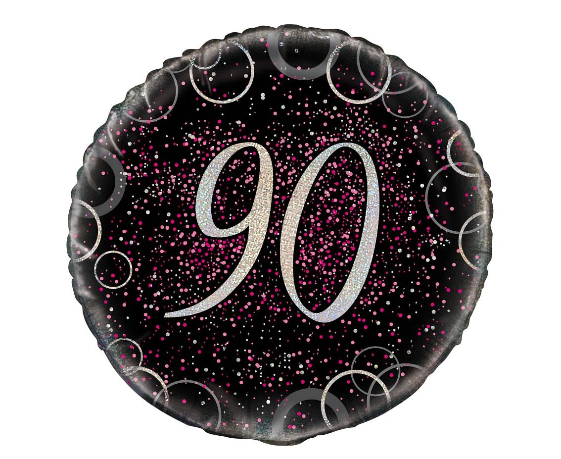 Balon foliowy UQ 18" Prism z nadr. 90, różowy