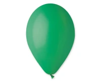 Balony Gemar 12", pastel ciemnozielone, 100szt.