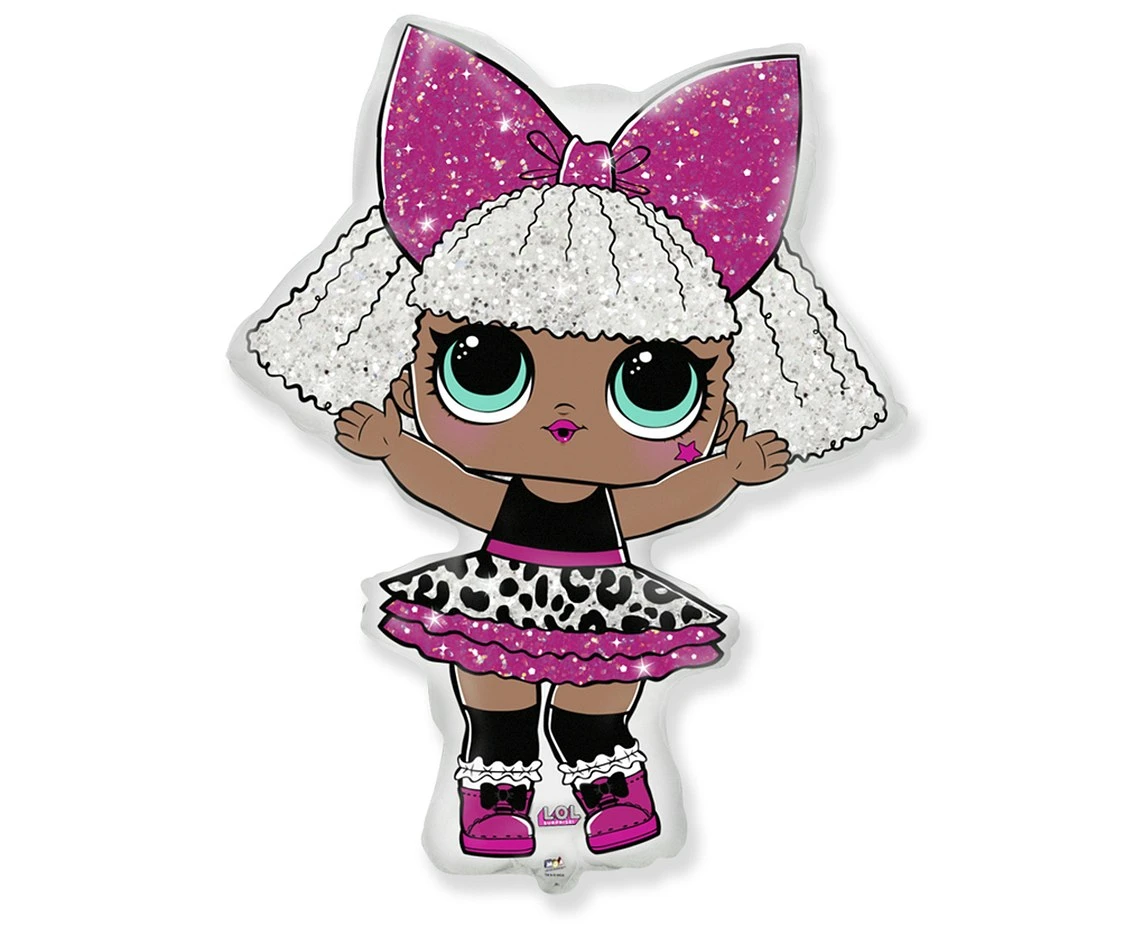 Balon foliowy 24" FX - LOL: Diva, niepakowany