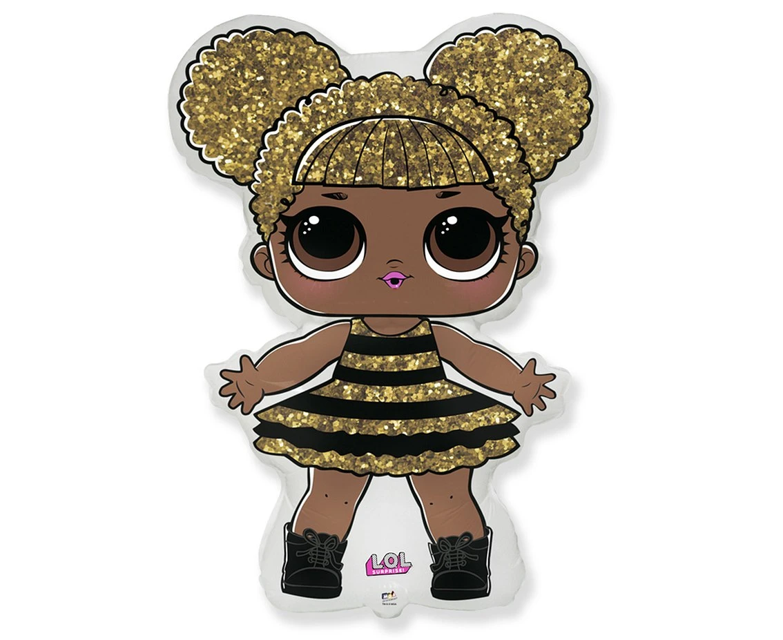 Balon foliowy 24" FX - LOL: Queen Bee KK, niepakowany