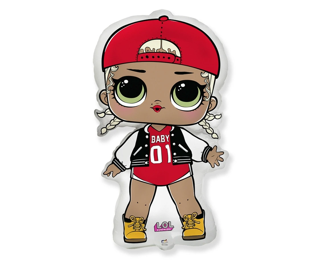 Balon foliowy 24" FX - LOL: MC Swag KK, niepakowany