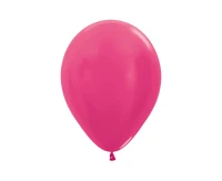 Balony Sempertex 5", (metallic fuchsia) Metallic Fuksja, 50 szt.