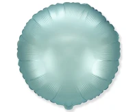 Balon foliowy 18" FX - Okrągły (satynowy pastel jasnoniebieski)