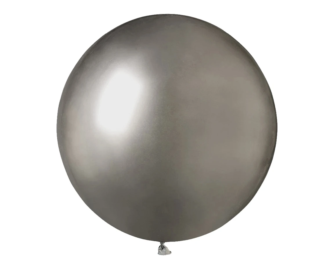 Balony Gemar 19", shiny grafitowe, 25szt.