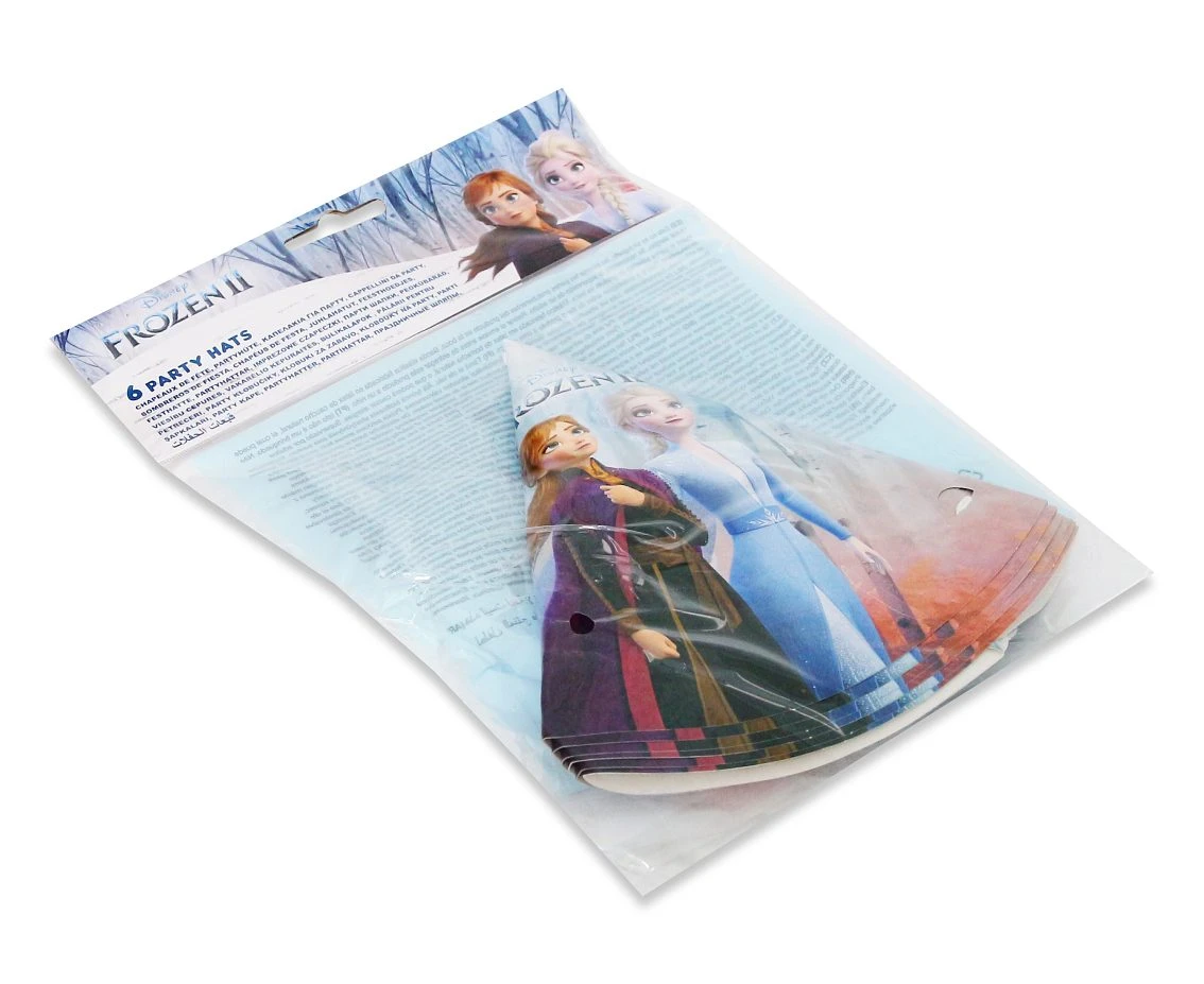 Czapeczki papierowe Frozen 2, 6 szt. KK