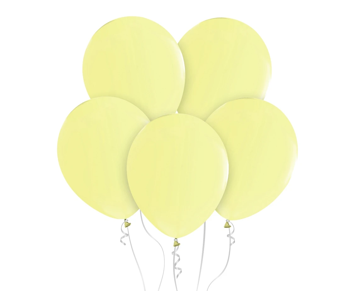 Balony B&C 12", macaron waniliowe, 10szt.