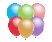 Balony B&C 12", metalik mix, 10szt.