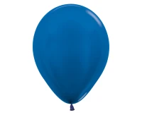 Balony Sempertex 12", Metallic Niebieskie, 50 szt.