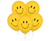 Balony Uśmiechy, 12"/ 5 szt.