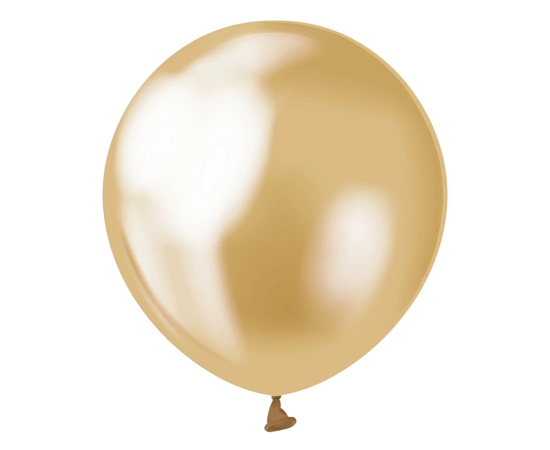 Balony B&C 5", platyna jasnozłote, 20szt.