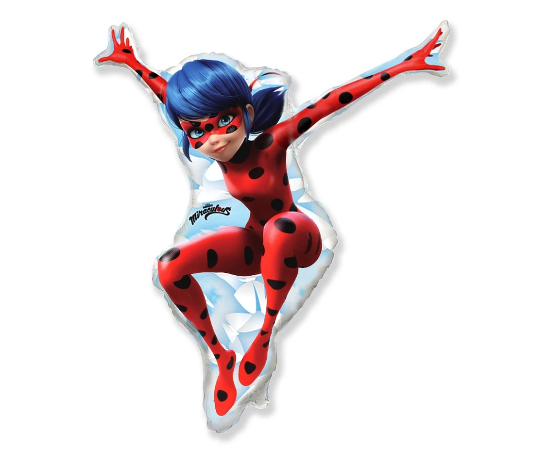 Balon foliowy 14"  FX - Miraculous - Ladybug, niepakowany