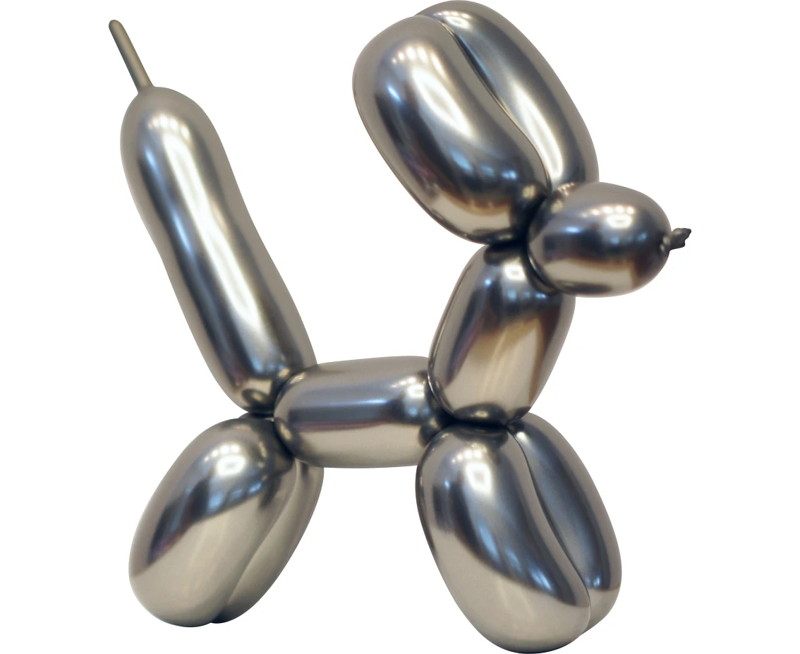 Balony B&C, do modelowania platyna grafitowe, 50szt.