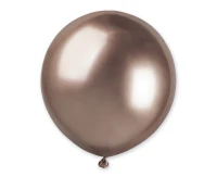 Balony Gemar 19", shiny różowo-złote, 25szt.