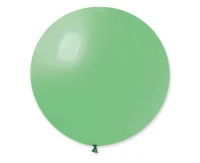 Balony Gemar, pastel kula 0.80m zielona miętowa macaron, 1szt. KK