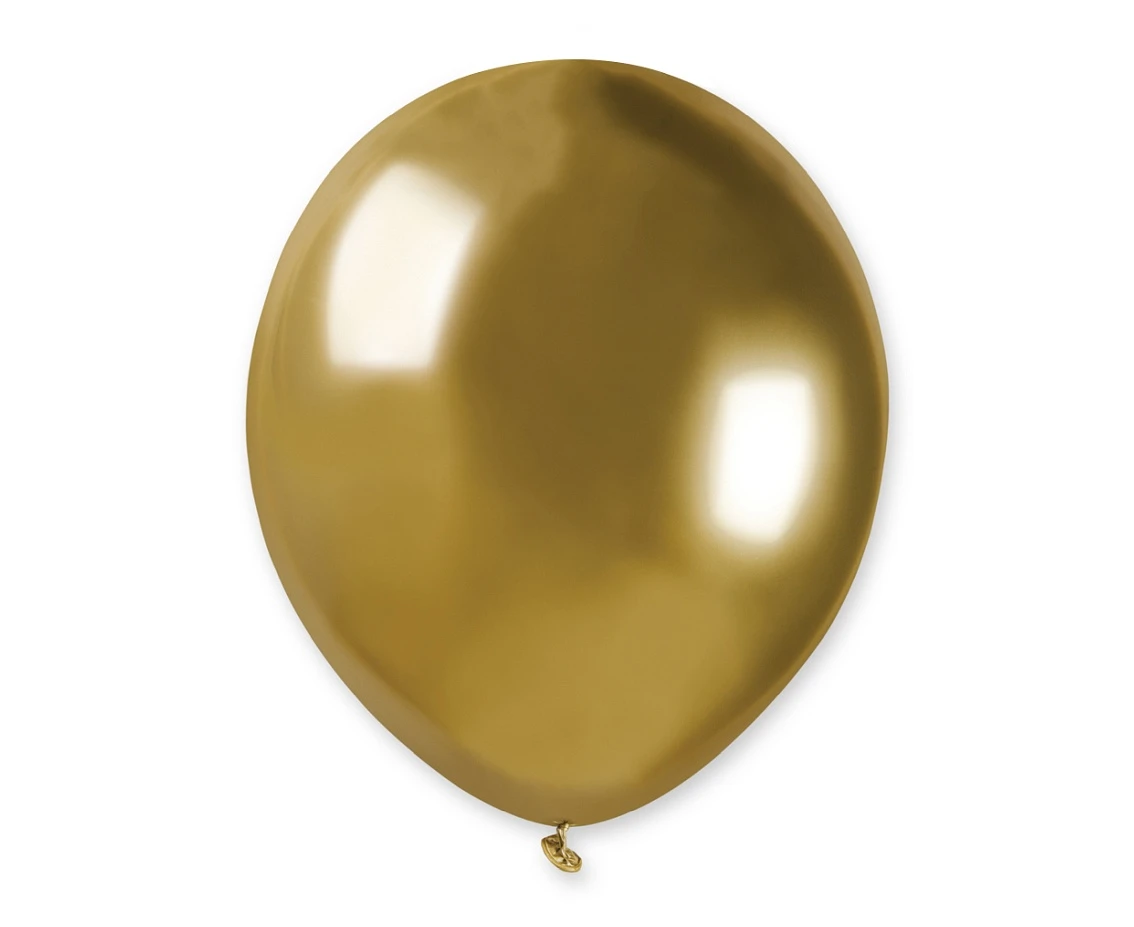 Balony Gemar 5", shiny złote, 100szt.