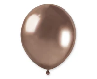 Balony Gemar 5", shiny różowo-złote, 100szt.