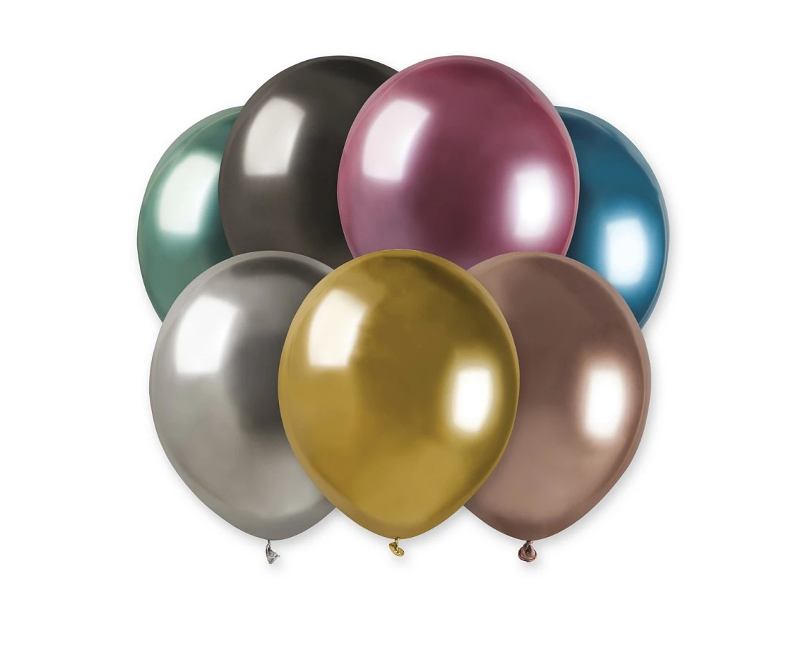 Balony Gemar 5", shiny mix kolorów, 100szt. KK