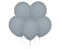 Balony B&C 12", pastel szare, nowy kolor, 10szt.