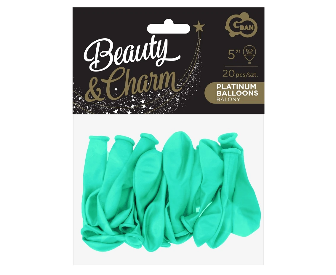 Balony B&C 5", pastel morskie, 20szt. KK