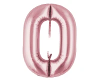 Balon Ibrex Chain Hel, ogniwo 29"x21", Metallic Light Pink, 5 szt. kk.
