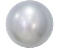 Balon Aqua - kryształowy, grafitowy, 18" KK