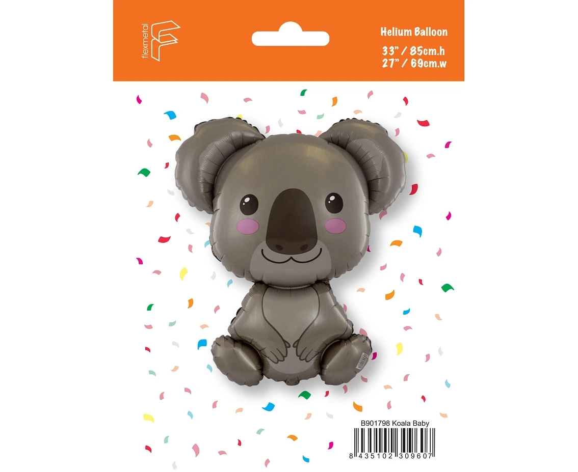 Balon foliowy 24" FX - Koala, pakowany KK