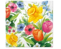 Serwetki wzorzyste Spring Meadow 33x33 cm / 20 szt.