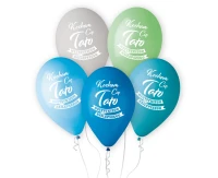 Balony Gemar 13", pastel premium hel kocham cię tato, 5szt. KK