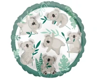 Balon foliowy 18 cali Koala, zapakowany KK