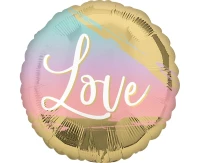 Balon foliowy 18" Sunset Love, zapakowany KK