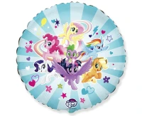 Balon foliowy 18 cali FX - My little Pony Drużyna, pakowany