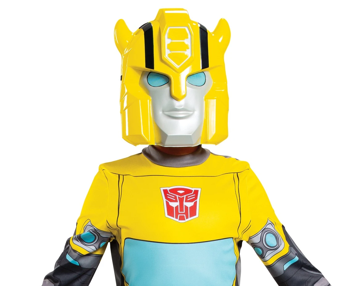 Strój do transformowania Bumblebee- Transformers, 3 wcielenia (licencja), rozm. S (4-6 lat)