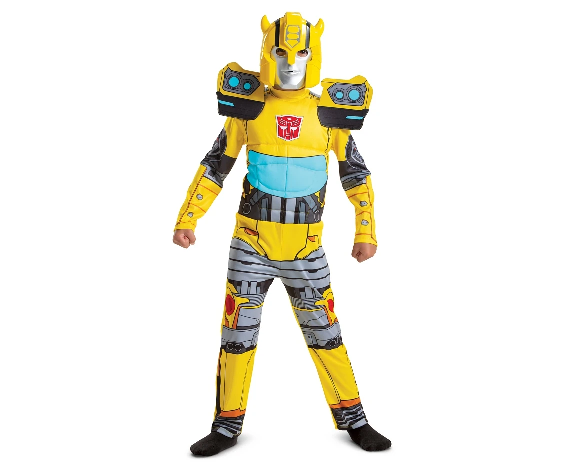 Strój Bumblebee Fancy - Transformers (licencja), rozm. M (7-8 lat)