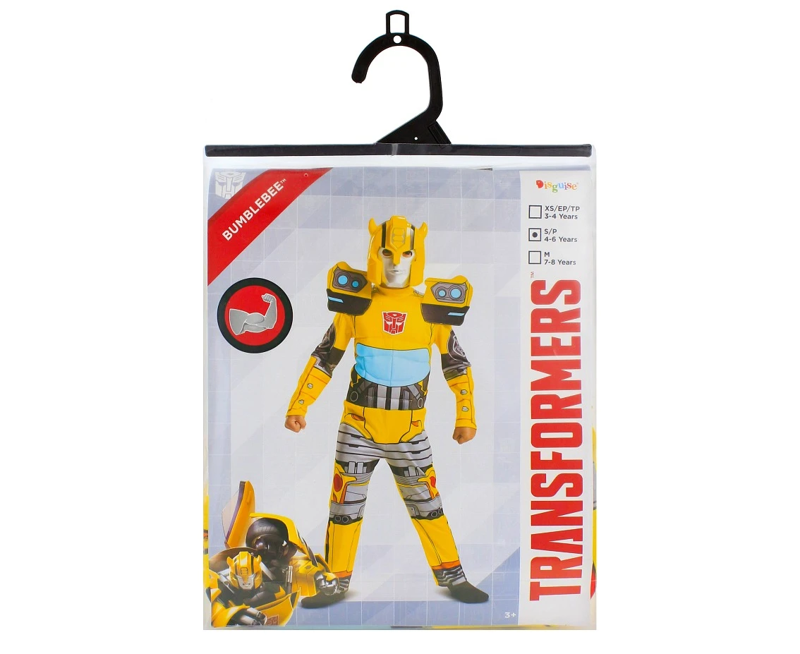 Strój Bumblebee Fancy - Transformers (licencja), rozm. S (4-6 lat)