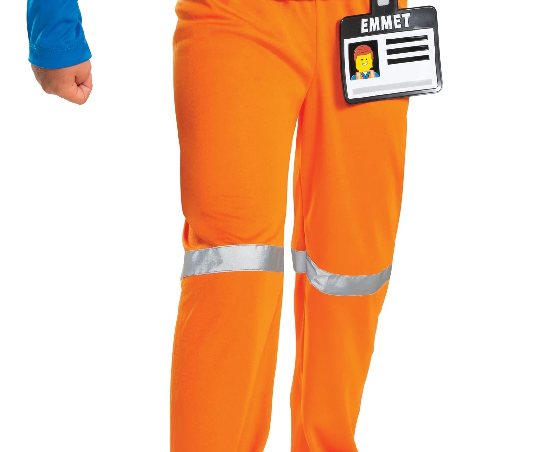 Strój Emmet Classic (kombinezon) - Lego / Warner Bros. (licencja), rozm. M (7-8 lat)
