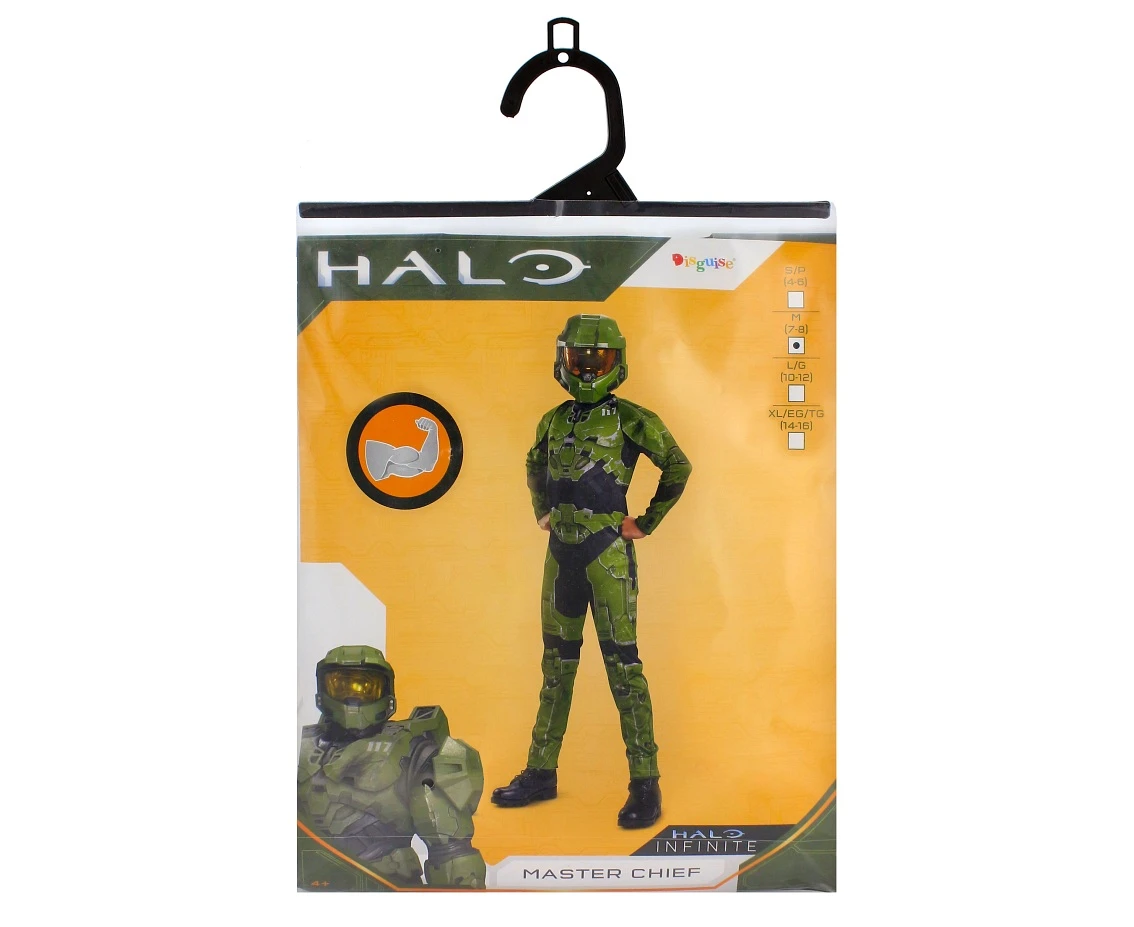Strój Master Chief Infinite Classic - Microsoft (licencja), rozm. M (7-8 lat)