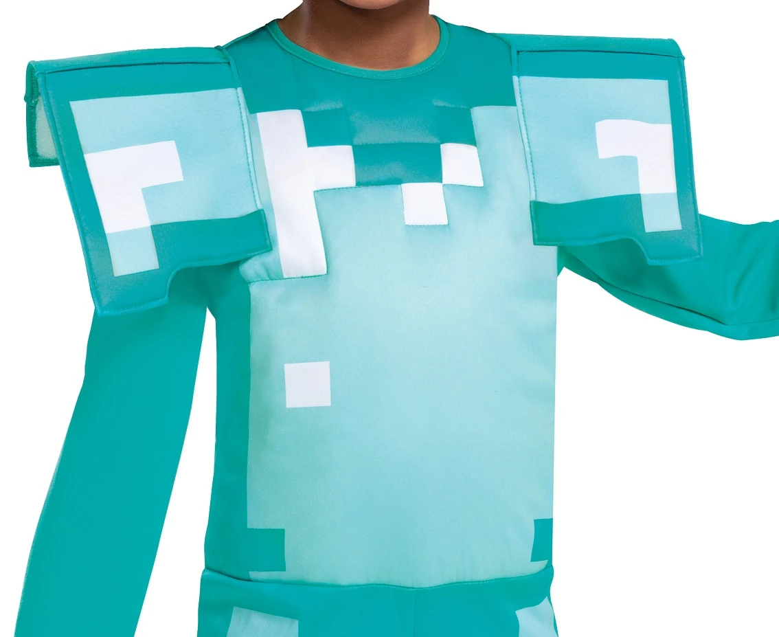 Strój Armor Fancy - Minecraft (licencja), rozm. S (4-6 lat)