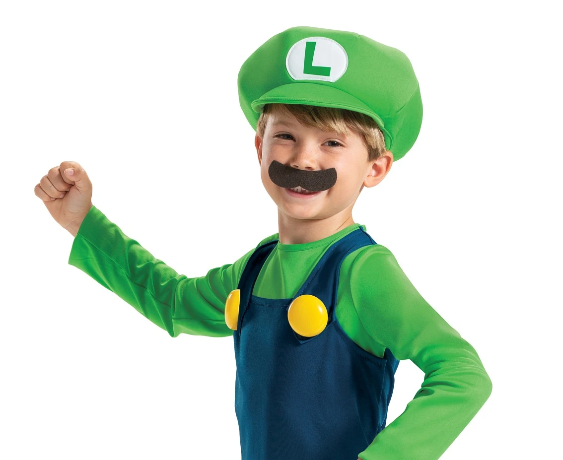 Strój Luigi Fancy - Nintendo (licencja), rozm. S (4-6 lat)